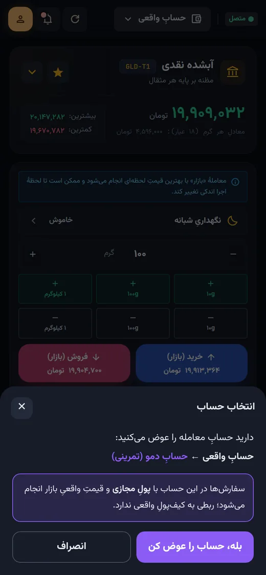 جابه‌جاییِ اشتباهی ممکن نیست